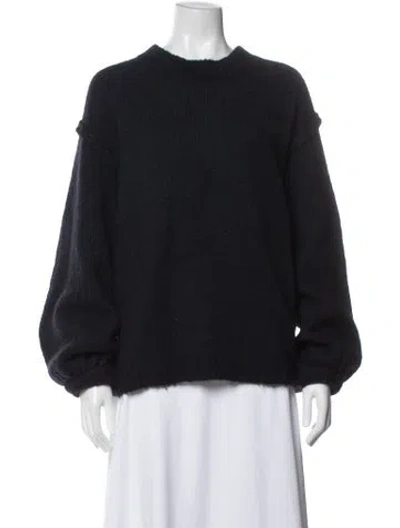 Pre-owned Acne Studios Crew Neck Sweater In Black