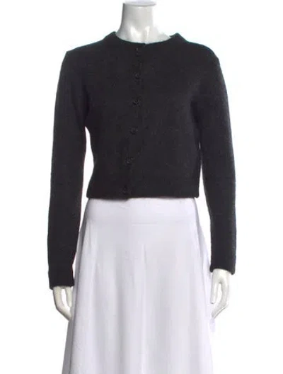 Pre-owned Acne Studios Crew Neck Sweater In Black