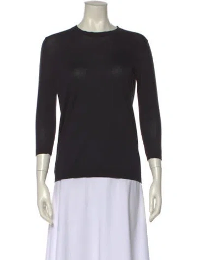 Pre-owned Acne Studios Crew Neck Sweater In Blue
