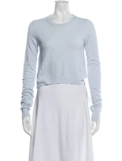 Pre-owned Acne Studios Crew Neck Sweater In Blue