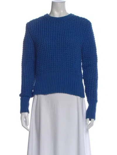 Pre-owned Acne Studios Crew Neck Sweater In Blue