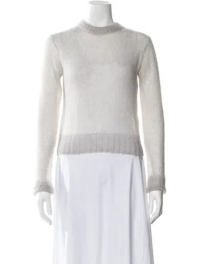Pre-owned Acne Studios Crew Neck Sweater In Blue