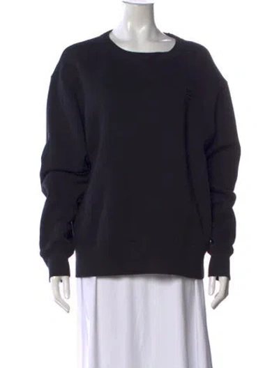 Pre-owned Acne Studios Crew Neck Sweater In Blue