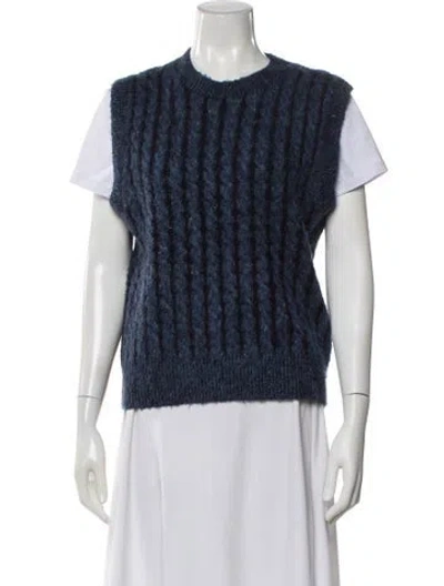 Pre-owned Acne Studios Crew Neck Sweater In Blue
