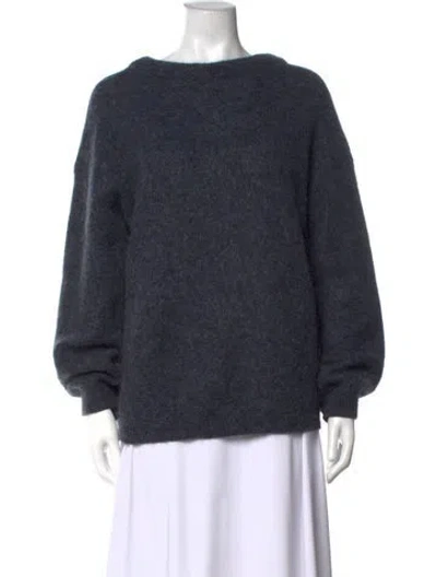 Pre-owned Acne Studios Crew Neck Sweater In Blue