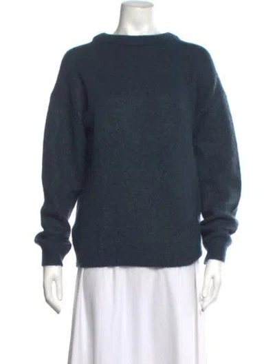 Pre-owned Acne Studios Crew Neck Sweater In Blue