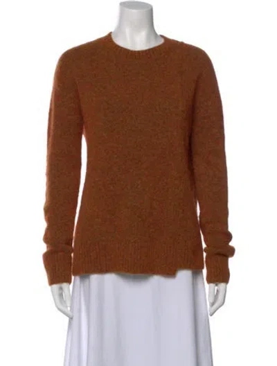 Pre-owned Acne Studios Crew Neck Sweater In Brown