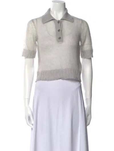 Pre-owned Acne Studios Crew Neck Sweater In Gray