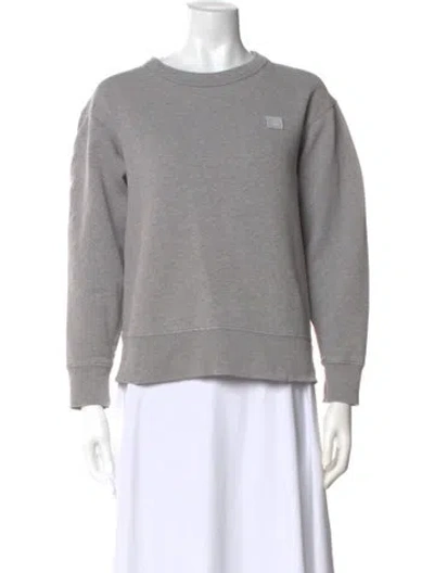 Pre-owned Acne Studios Crew Neck Sweater In Gray