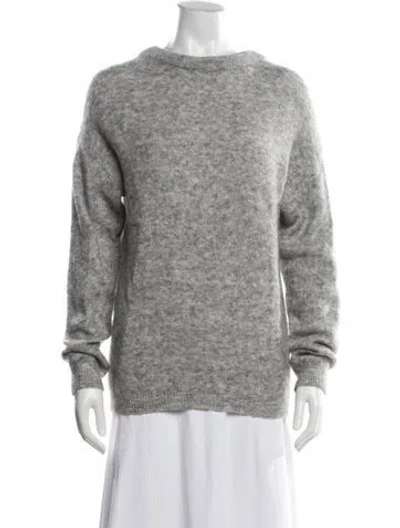Pre-owned Acne Studios Crew Neck Sweater In Gray