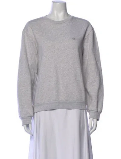 Pre-owned Acne Studios Crew Neck Sweater In Gray