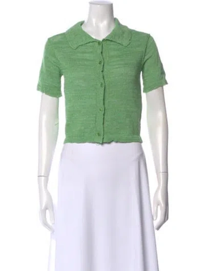 Pre-owned Acne Studios Crew Neck Sweater In Green