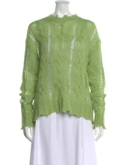 Pre-owned Acne Studios Crew Neck Sweater In Green