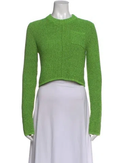 Pre-owned Acne Studios Crew Neck Sweater In Green