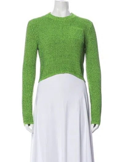 Pre-owned Acne Studios Crew Neck Sweater In Green