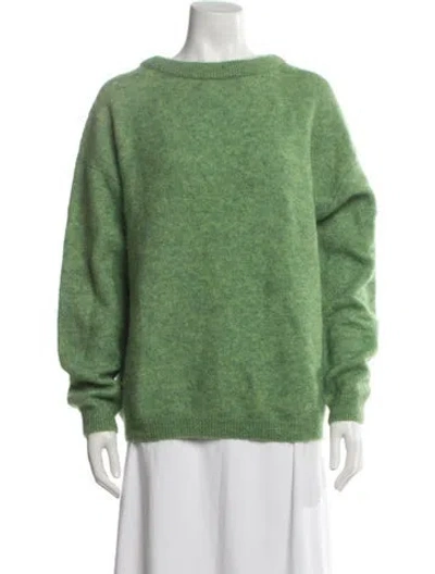 Pre-owned Acne Studios Crew Neck Sweater In Green