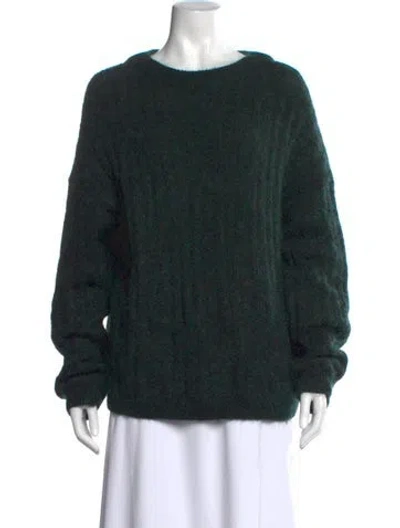 Pre-owned Acne Studios Crew Neck Sweater In Green