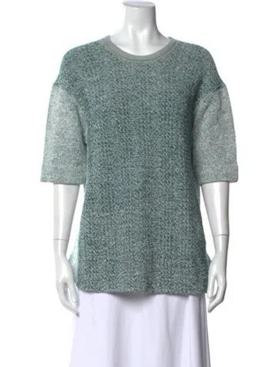 Pre-owned Acne Studios Crew Neck Sweater In Green