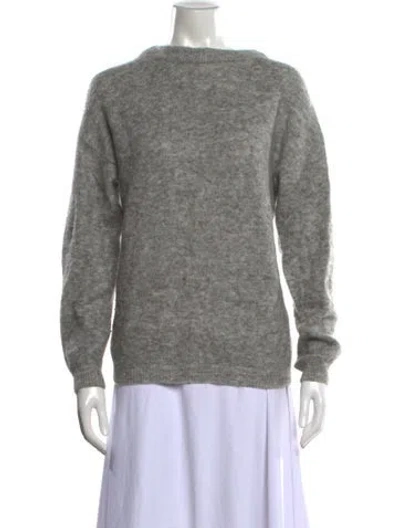 Pre-owned Acne Studios Crew Neck Sweater In Grey
