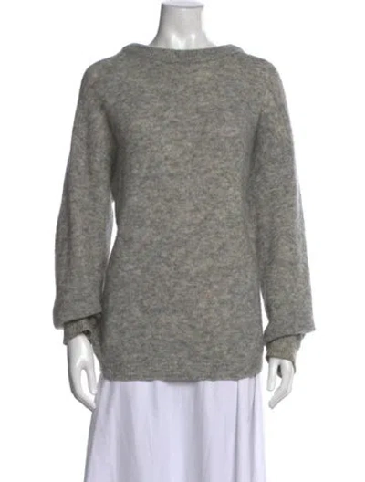 Pre-owned Acne Studios Crew Neck Sweater In Grey