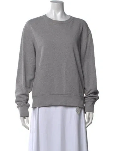 Pre-owned Acne Studios Crew Neck Sweater In Grey