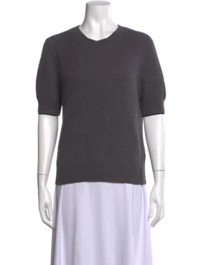 Pre-owned Acne Studios Crew Neck Sweater In Grey