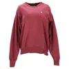 Acne Studios Crew Neck Sweater In Red Cotton In Red