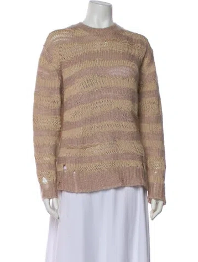 Pre-owned Acne Studios Crew Neck Sweater In Multi