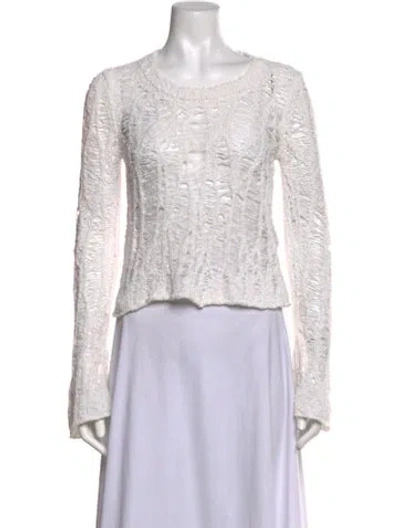 Pre-owned Acne Studios Crew Neck Sweater In Multicolor
