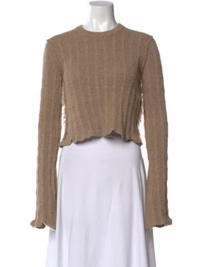 Pre-owned Acne Studios Crew Neck Sweater In Neutral