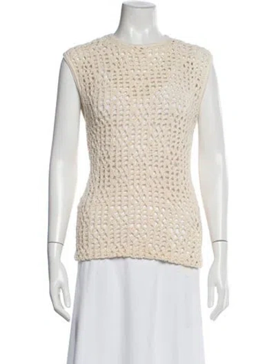 Pre-owned Acne Studios Crew Neck Sweater In Neutral