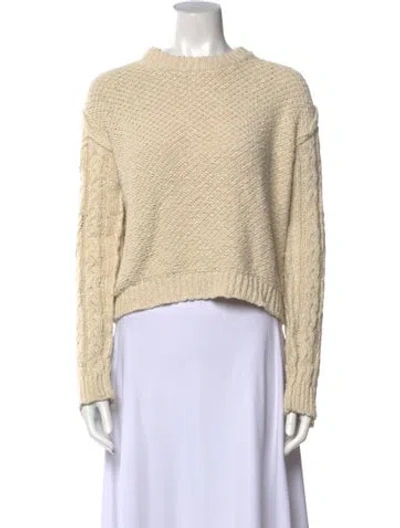 Pre-owned Acne Studios Crew Neck Sweater In Neutral