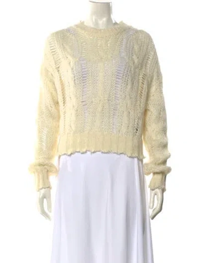 Pre-owned Acne Studios Crew Neck Sweater In Neutral
