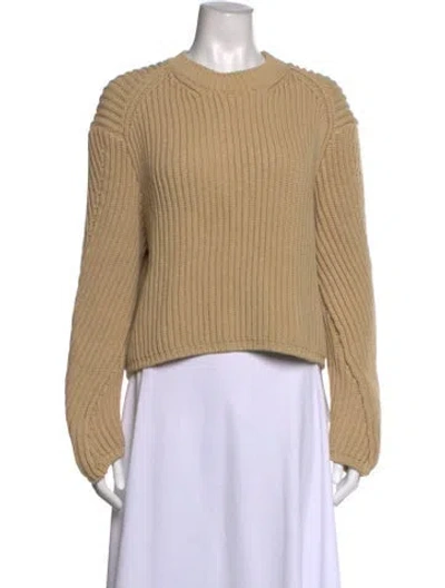 Pre-owned Acne Studios Crew Neck Sweater In Neutrals