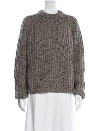 Pre-owned Acne Studios Crew Neck Sweater In Neutrals