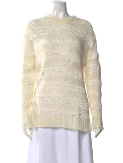 Pre-owned Acne Studios Crew Neck Sweater In Neutrals