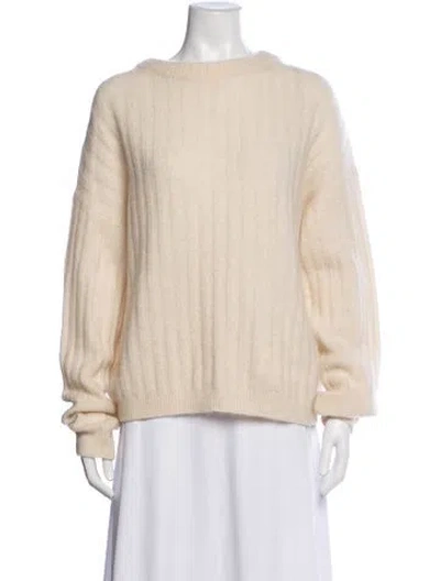 Pre-owned Acne Studios Crew Neck Sweater In Neutrals