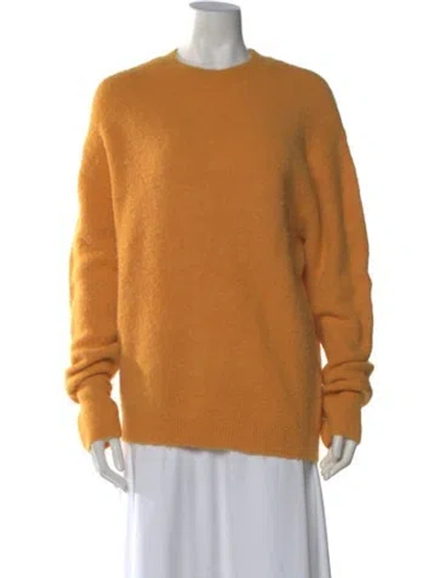 Pre-owned Acne Studios Crew Neck Sweater In Orange