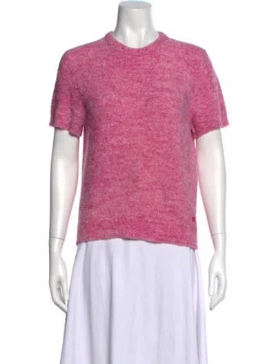 Pre-owned Acne Studios Crew Neck Sweater In Pink