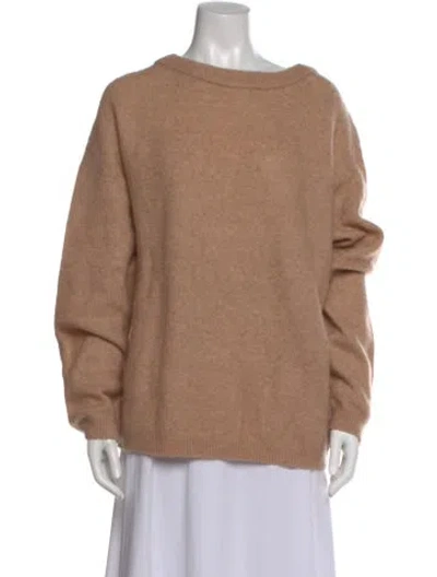 Pre-owned Acne Studios Crew Neck Sweater In Pink