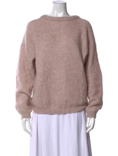 Pre-owned Acne Studios Crew Neck Sweater In Pink