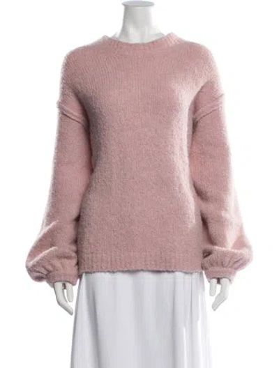 Pre-owned Acne Studios Crew Neck Sweater In Pink
