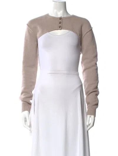 Pre-owned Acne Studios Crew Neck Sweater In Purple