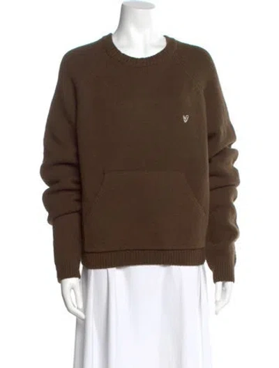 Pre-owned Acne Studios Crew Neck Sweater W/ Tags In Green