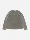 Acne Studios Crew Neck Sweatshirt In Gray