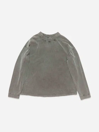 Acne Studios Crew Neck Sweatshirt In Gray
