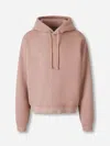 Acne Studios Fester H Cotton-jersey Hoodie In Pink