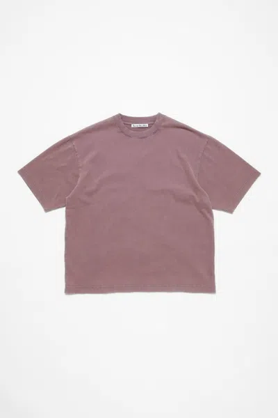 Acne Studios Cl0218 Adb-plum Purple In Gray