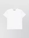 Acne Studios Crew Neck Unisex Straight Hem