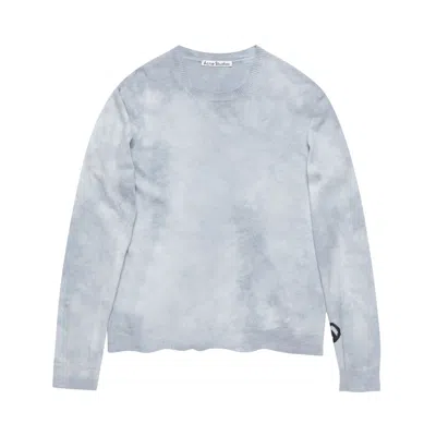 Pre-owned Acne Studios Crewneck Jumper 'dusty Blue' | Men's Size Xs